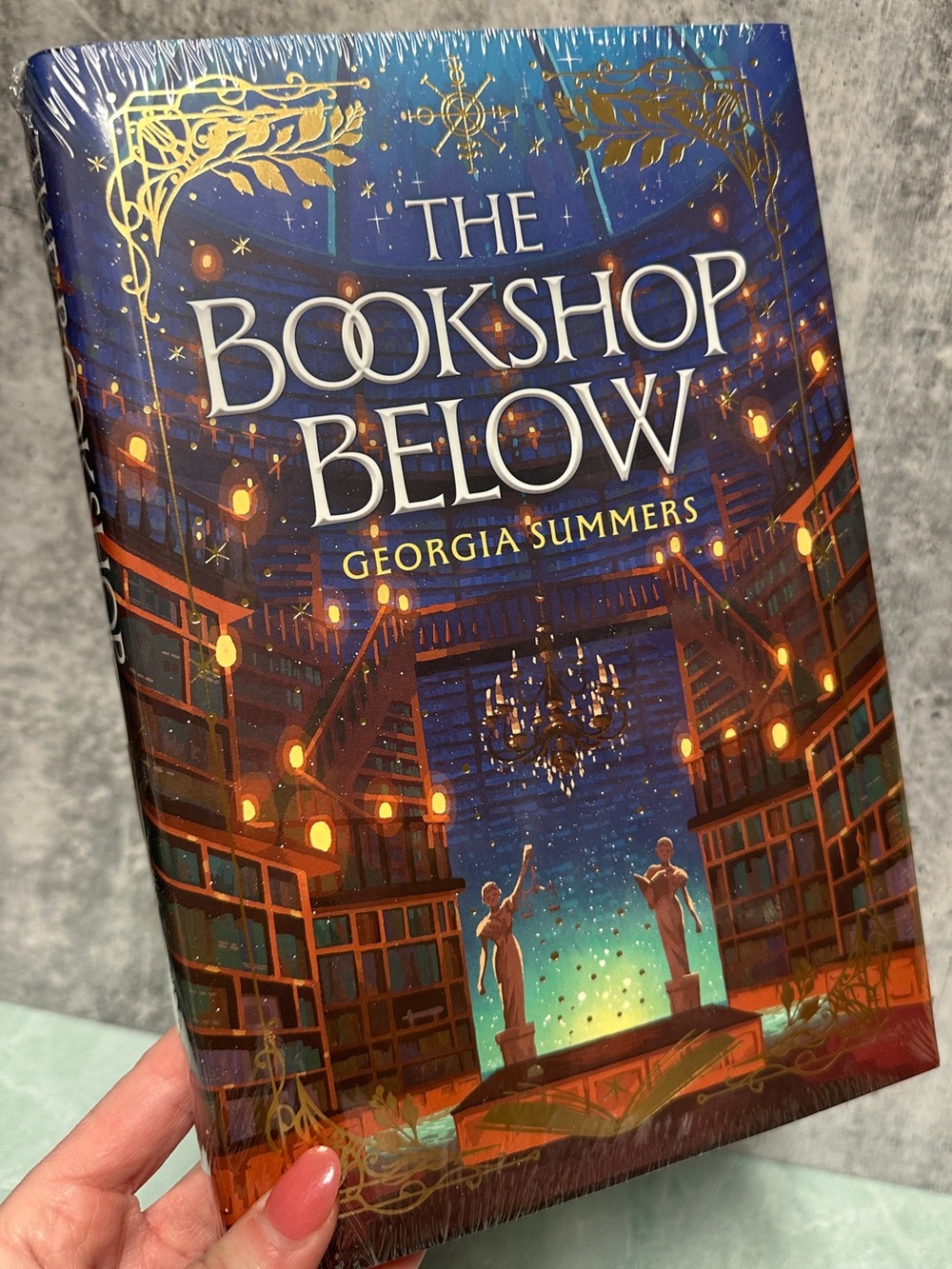 The Bookshop Below by Georgia Summers Sealed Illumicrate Special Edition